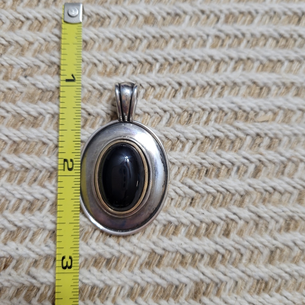 James Avery Onyx Pendant